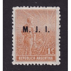 ARGENTINA SERVICIO OFICIAL GJ 350 ESTAMPILLA NUEVA MINT U$  7,50